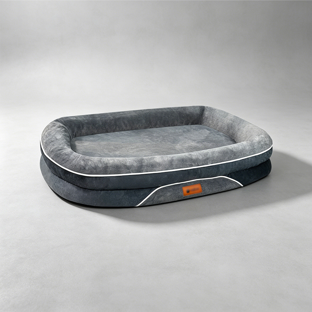 Wholesale Custom Label Pet Bed Factory Thick Comfortable Neck Protect Pet Mat Sofa for Medium Large Dogs