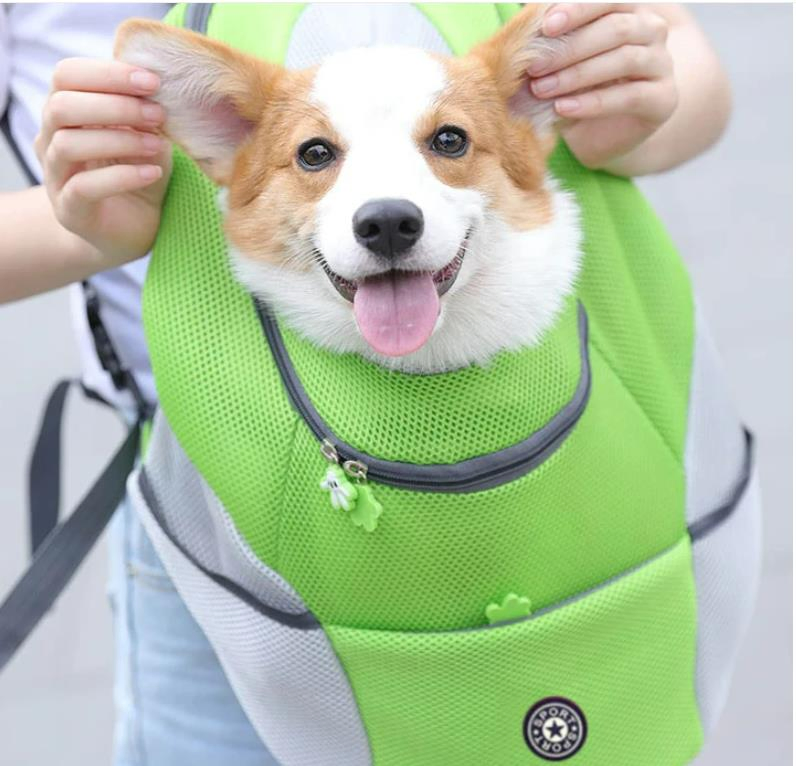 Pet Backpack Dog Backpack Chest Bag out Portable Travel Breathable Dog Bag Pet Supplies Backpack Cat Bag