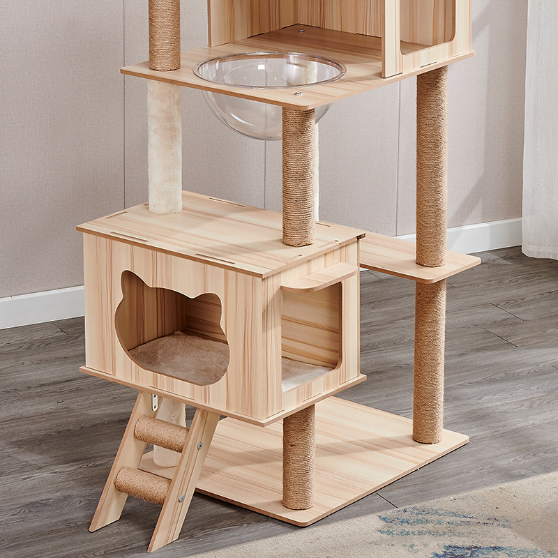 Pet Supplies Super Large Cat Climbing Frame Large Pet Nest All Season Universal Pet Climbing Furniture Cat Jumping Platform