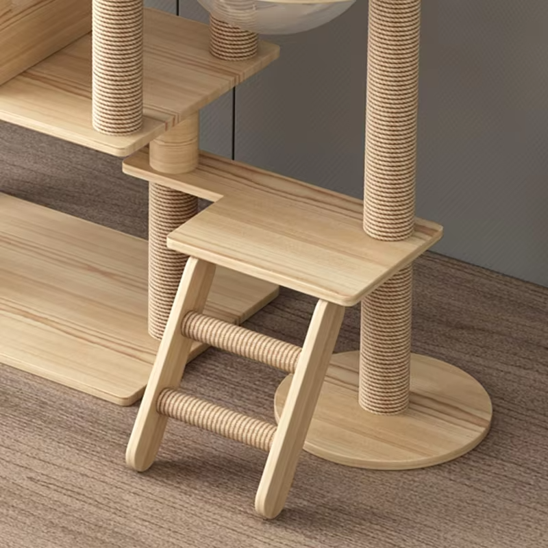 Multi Cat Tree With 4 Condos 6 Platforms Sisal Scratching Posts Non Toxic Materials And Easy Assembly Guide
