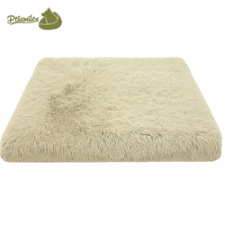 Rectangular Linen Fabric Dog Sofa Bed Comfortable Sustainable Pet Sofa Bed