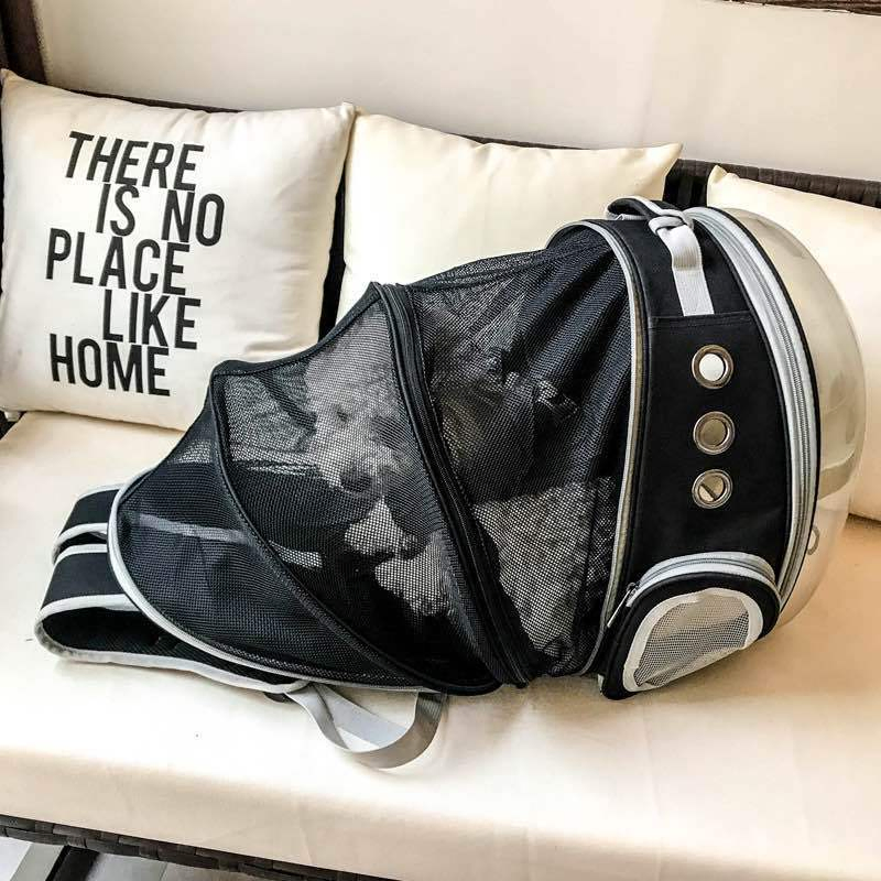 Capsule Clear Expandable Pet Cat Bag Backpack