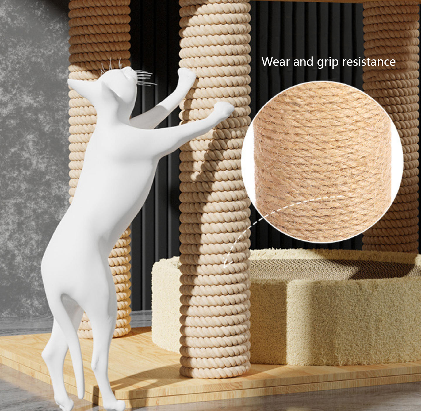 Multi Cat Tree With 4 Condos 6 Platforms Sisal Scratching Posts Non Toxic Materials And Easy Assembly Guide