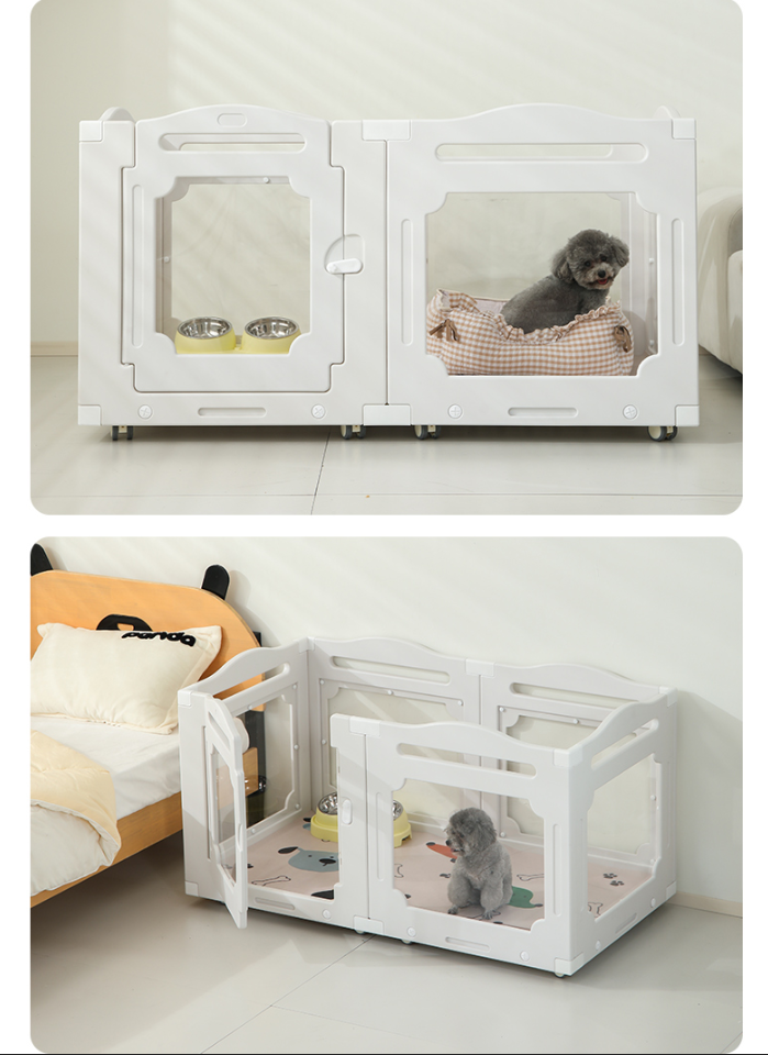 Button Closure Pet Playpen