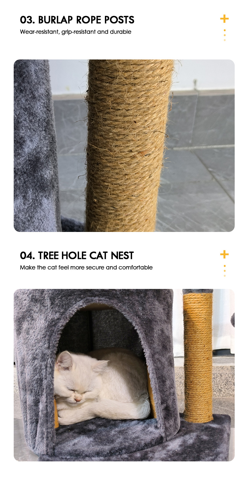 Cat Tree Tower Detail 4
