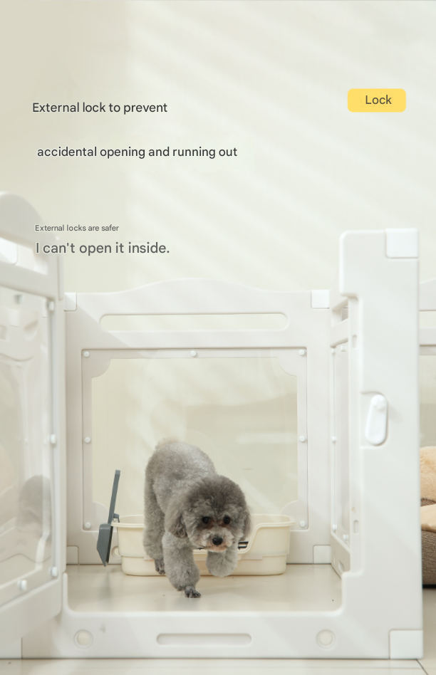 Indoor Dog Villa Playpen