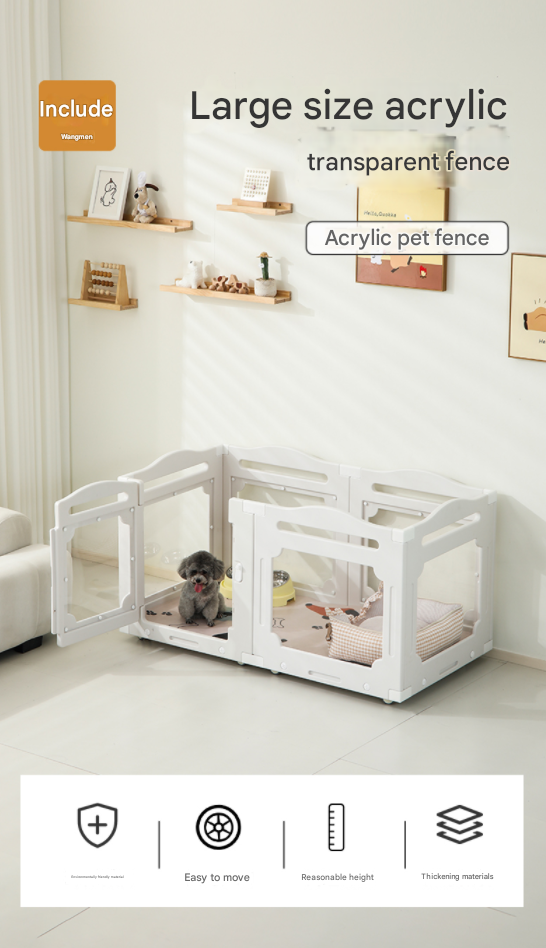Pet Playpen for Small Medium Dogs Indoor Villa