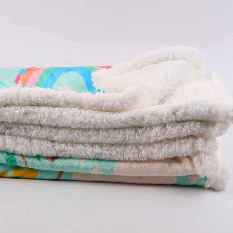 Wholesale Soft Sherpa Winter Pet Blankets Warm Cute New Designer Custom Sublimation Printed Luxury Pet Dog Blanket