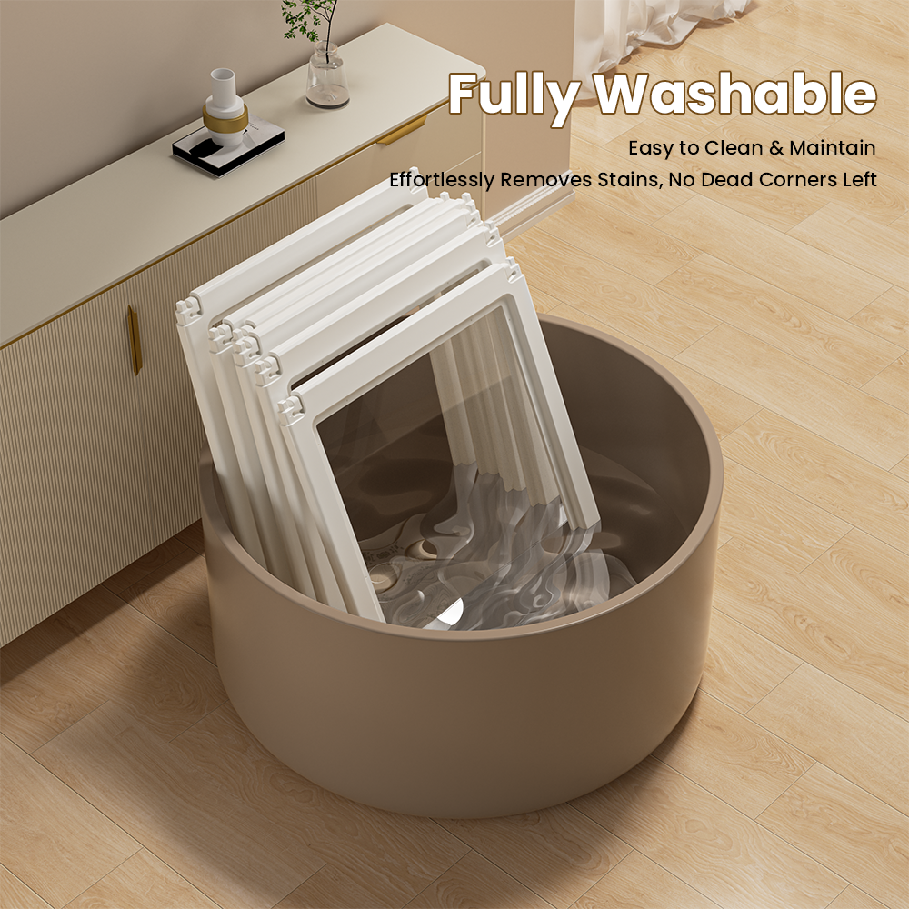 Safe Foldable Acrylic Dog Playpen HDPE Transparent Plastic Pet Fence Easy Assembly Dog Fence For Home Pet Supplies