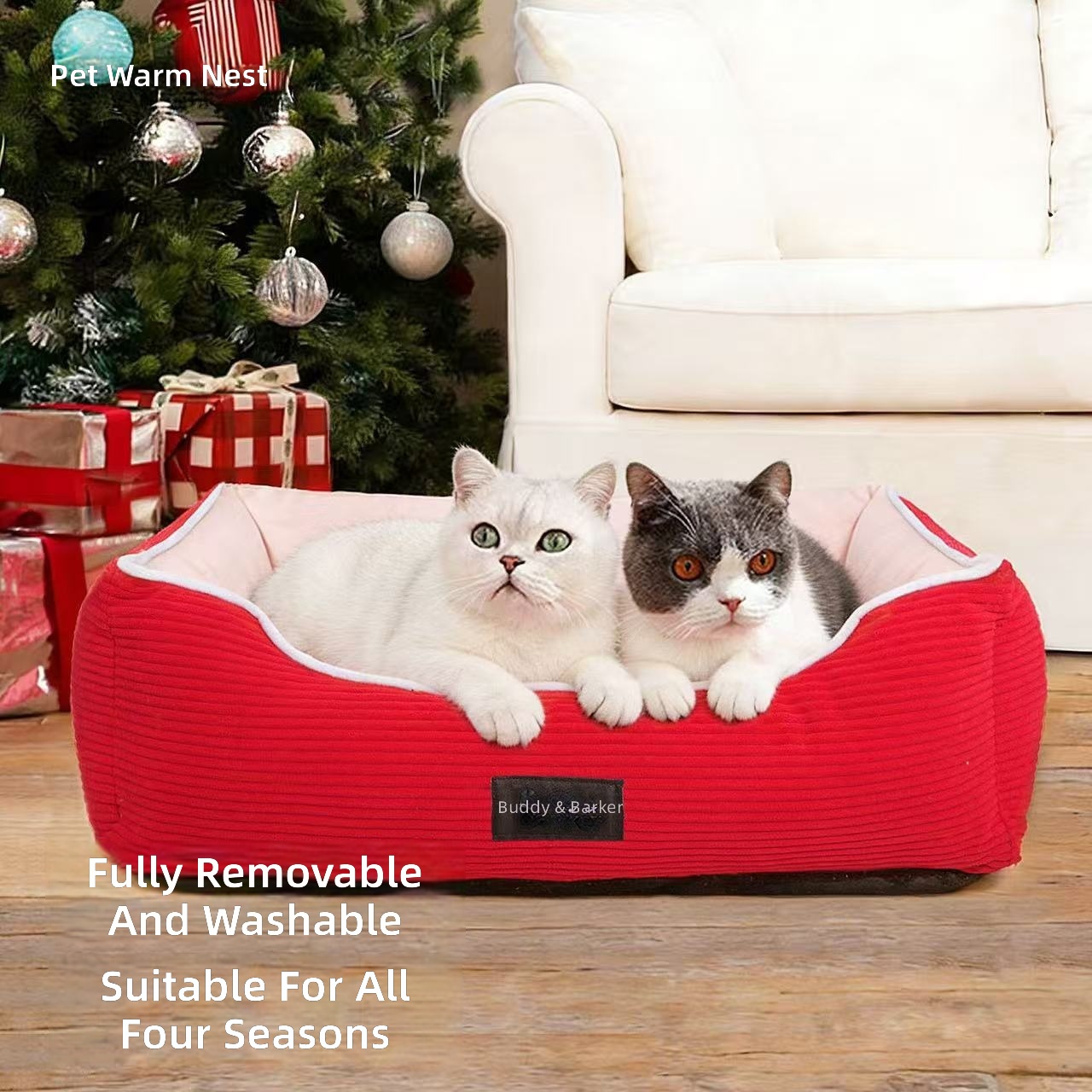 Modern Minimalist Luxury Pet Dog Sofa Bed Wear Resistant Soft Comfortable Pet Mats And Pads For Indoor Pet Sleeping