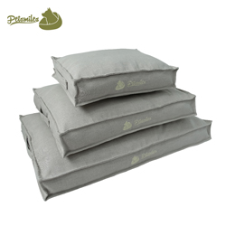 Rectangular Linen Fabric Dog Sofa Bed Comfortable Sustainable Pet Sofa Bed
