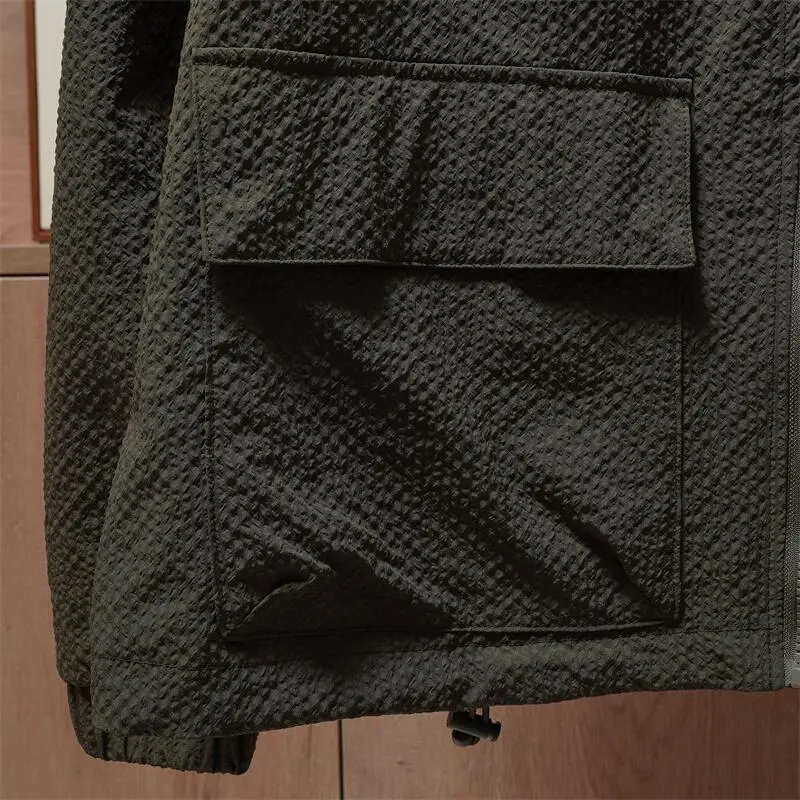 Men's Bomber Jacket Detail 3