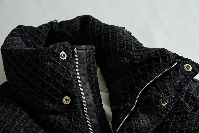 Stand Collar Down Jacket Detail 3