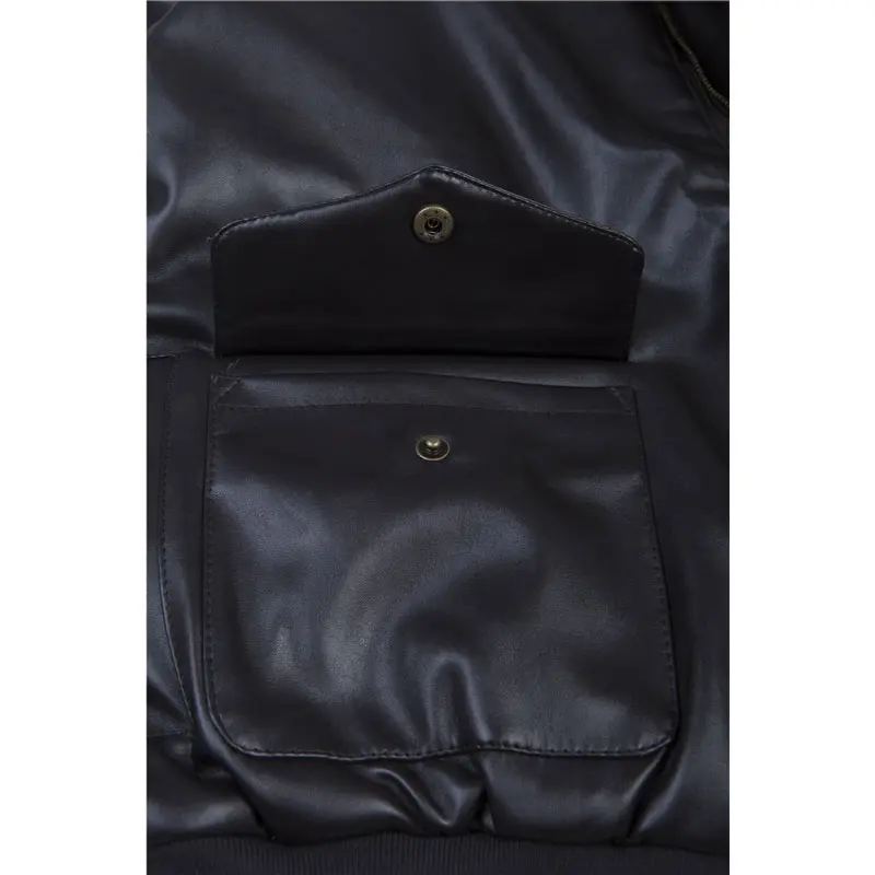 Men's PU Leather Jacket View 3