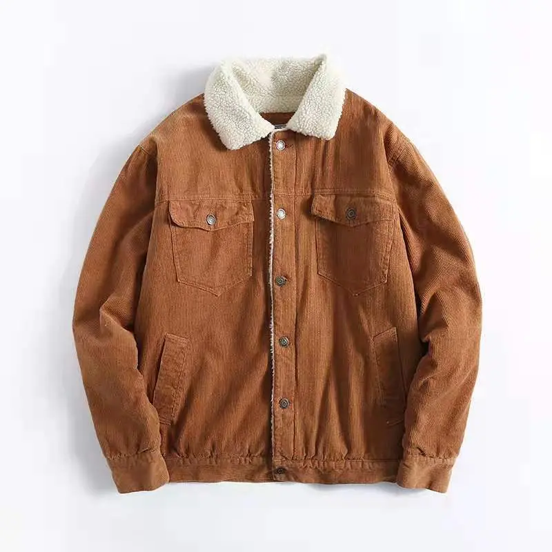 ODM ZD sherpa collar classical corduroy jacket Supplier, Factory