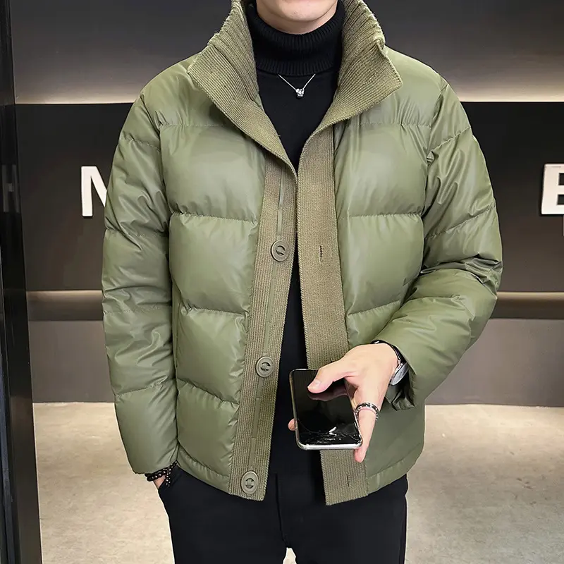 ODM ZD knit cf & collar down winter puffer jacket Manufacturers, Suppliers
