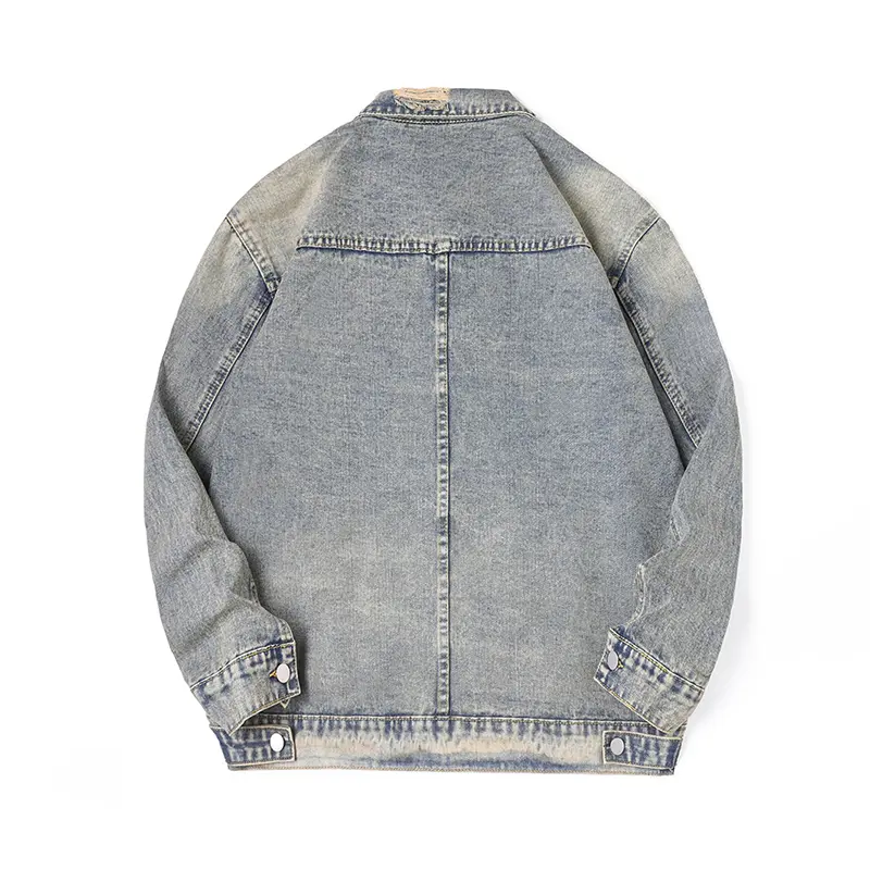 Custom ZD single breasted oversized denim jacket Supplier, Companies