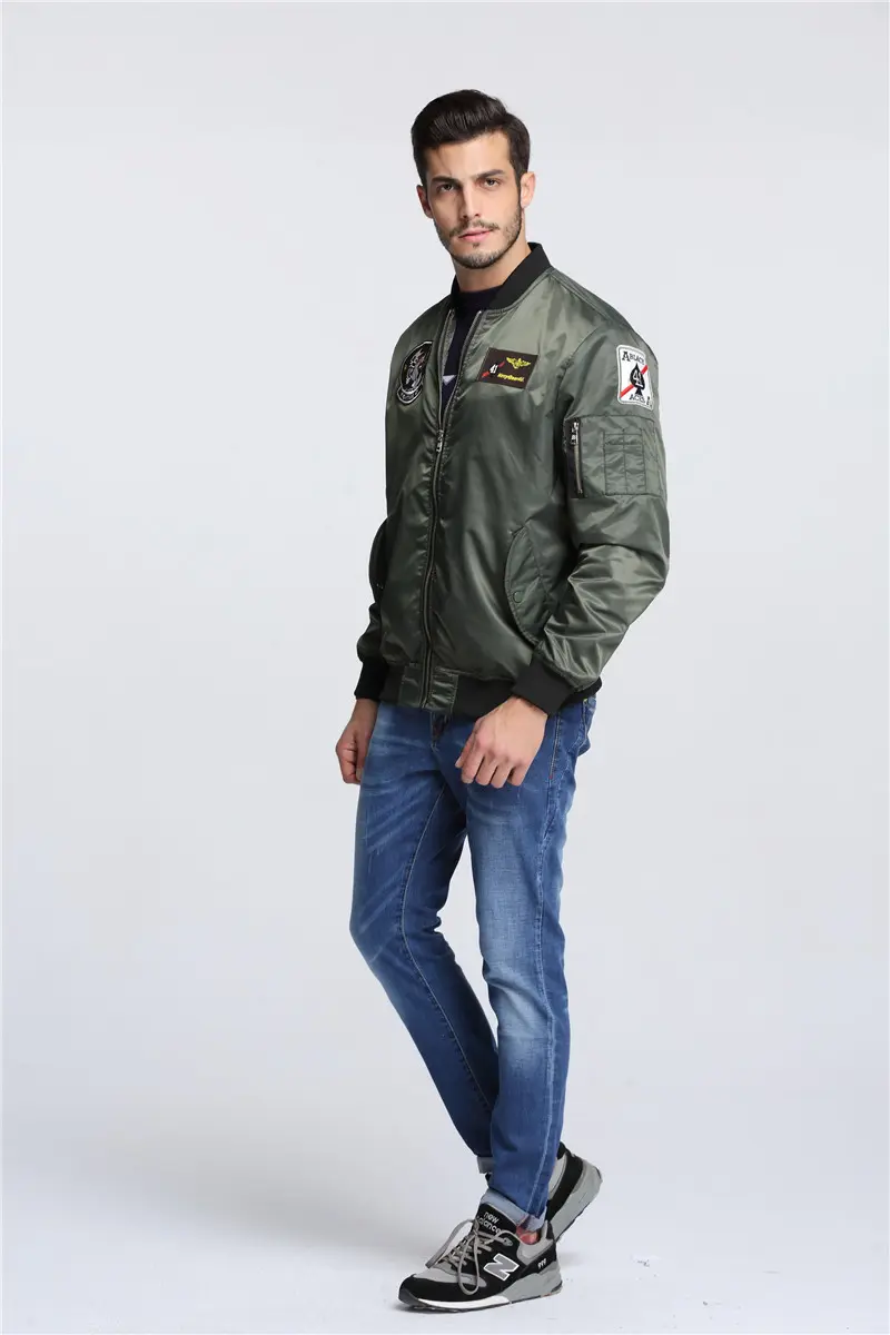 China ZD custom embroidery patch flight jacket Manufacturer, Products
