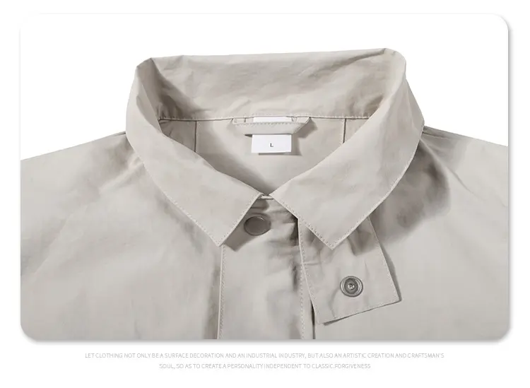 Men's zip-up jacket front view