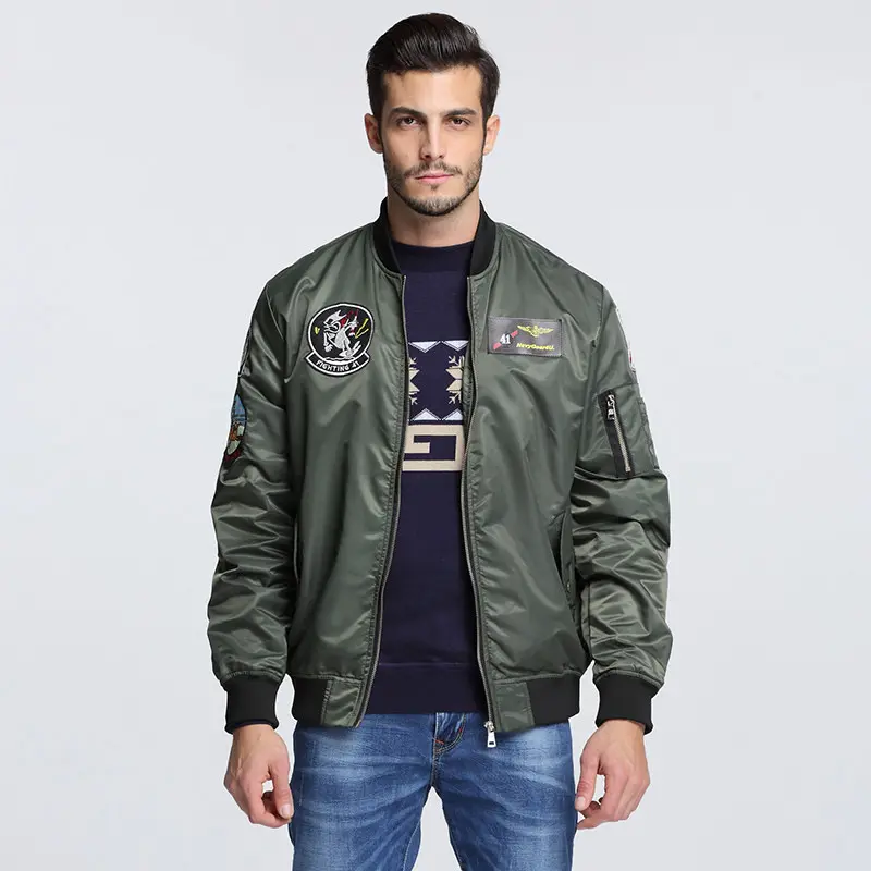 China ZD custom embroidery patch flight jacket Manufacturer, Products