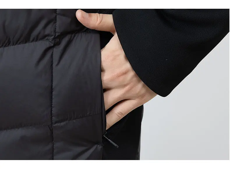 Men's Down Jacket Side View