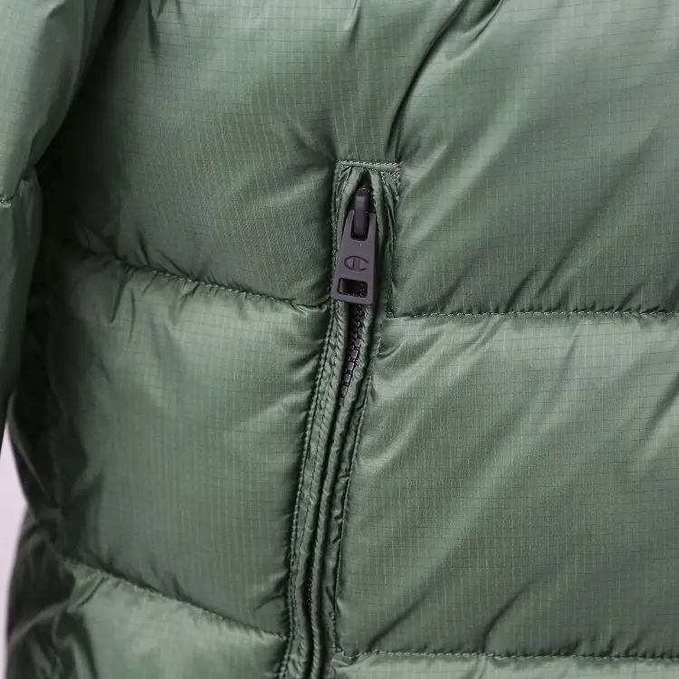 Men's cotton jacket detail view