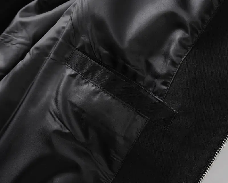 Men's Short Zip Jacket Interior