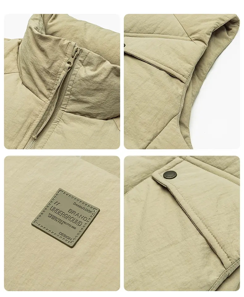 Men's Sleeveless Down Jacket