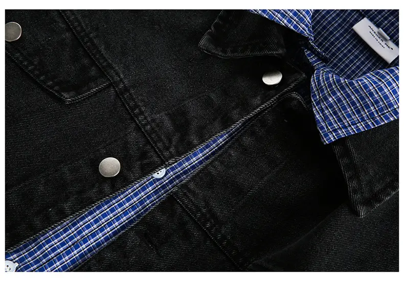 Men's Denim Jacket Detail