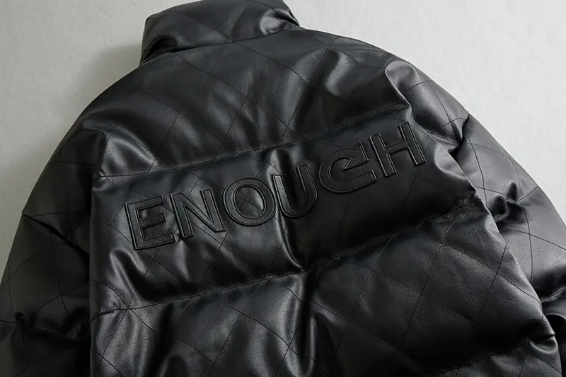 Men's Down Jacket Quilted Design