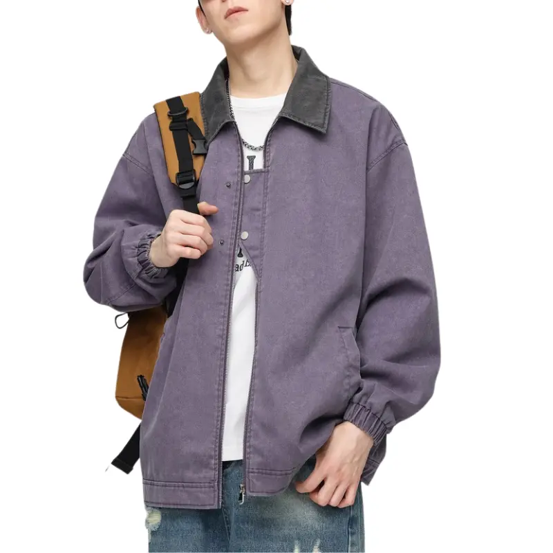 OEM ZD oversize men's vintage bomber jacket Manufacturers, Product