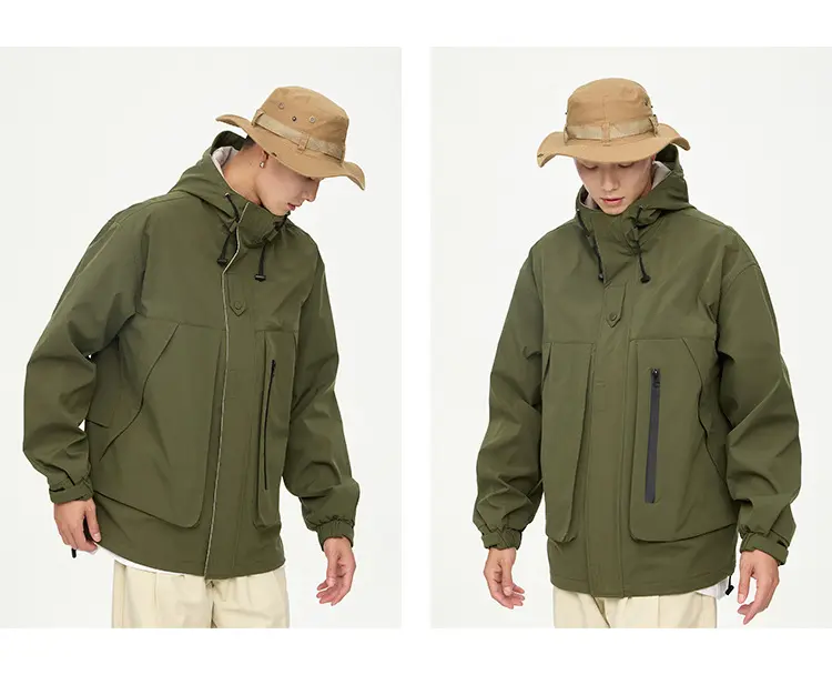 Men's Windproof Jacket Display