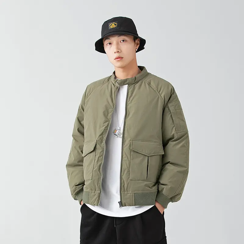 OEM ZD unisex baseball black puffer jacket Company, Products