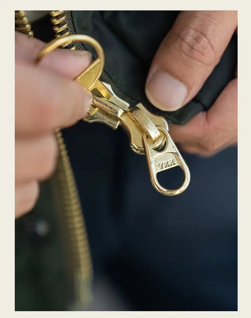 Men's Vintage Hunting Jacket Detail 2