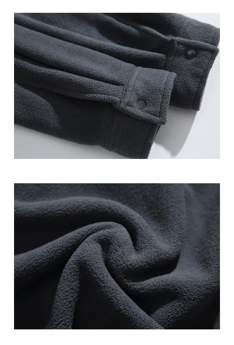 Polar fleece jacket texture