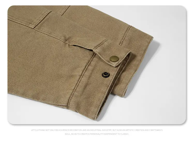 Men's work jacket detail 2
