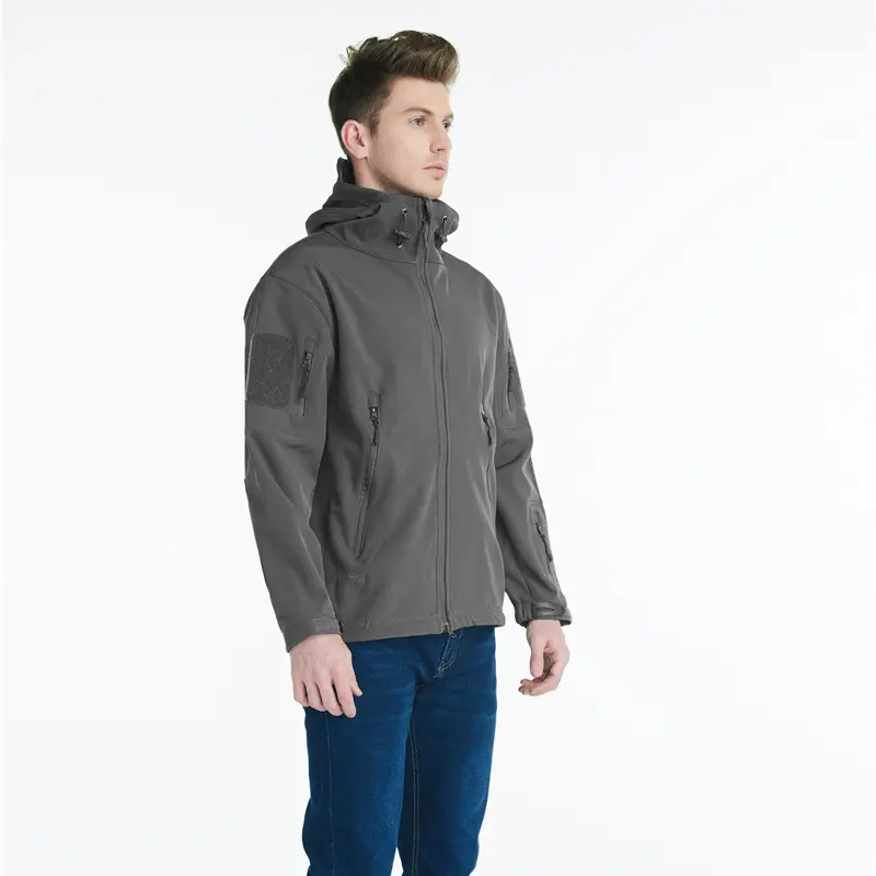 Wholesale ZD plus size outdoor fleece zip up jacket Companies, Product