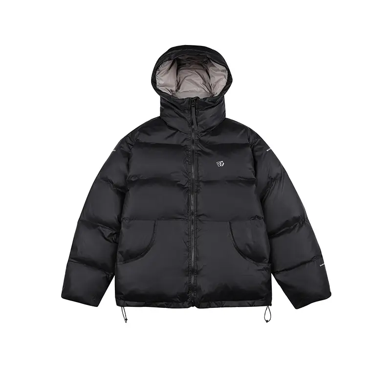 ODM ZD high street hooded mens black puffer jacket Product, Products