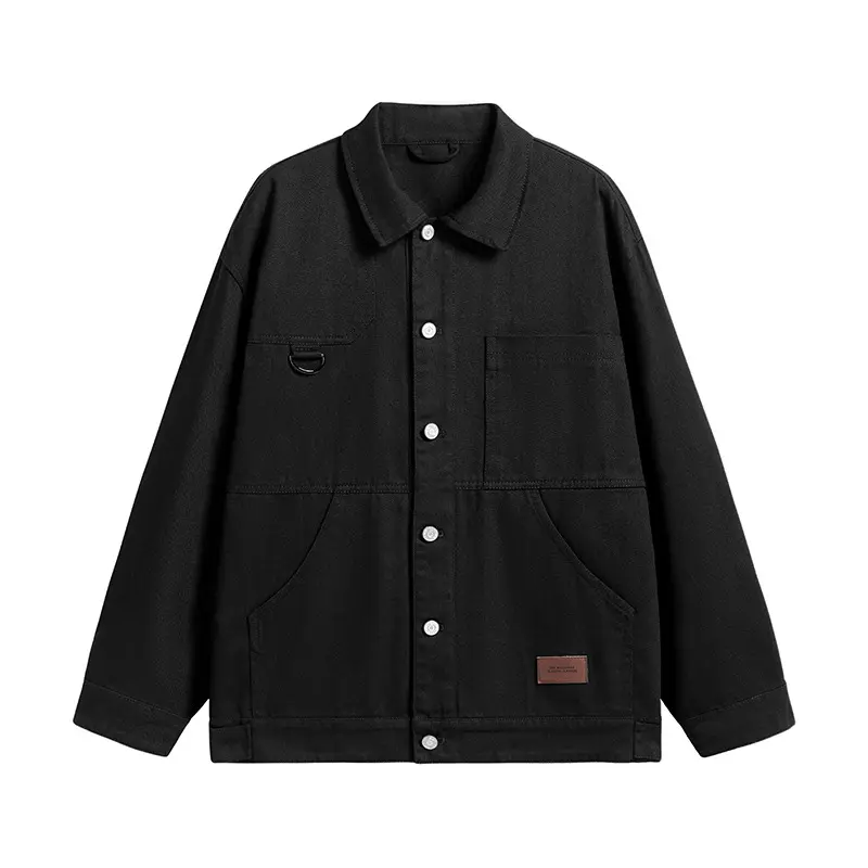 Men's Shirt Jacket Back View