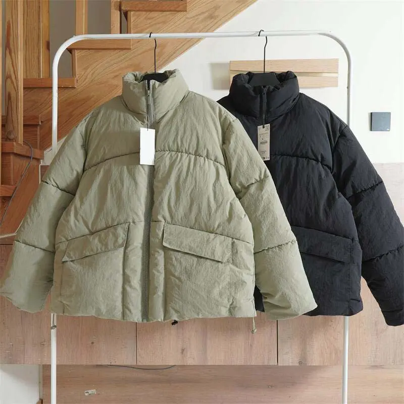 China ZD stand collar oversized cotton jacket for men Factory, Product