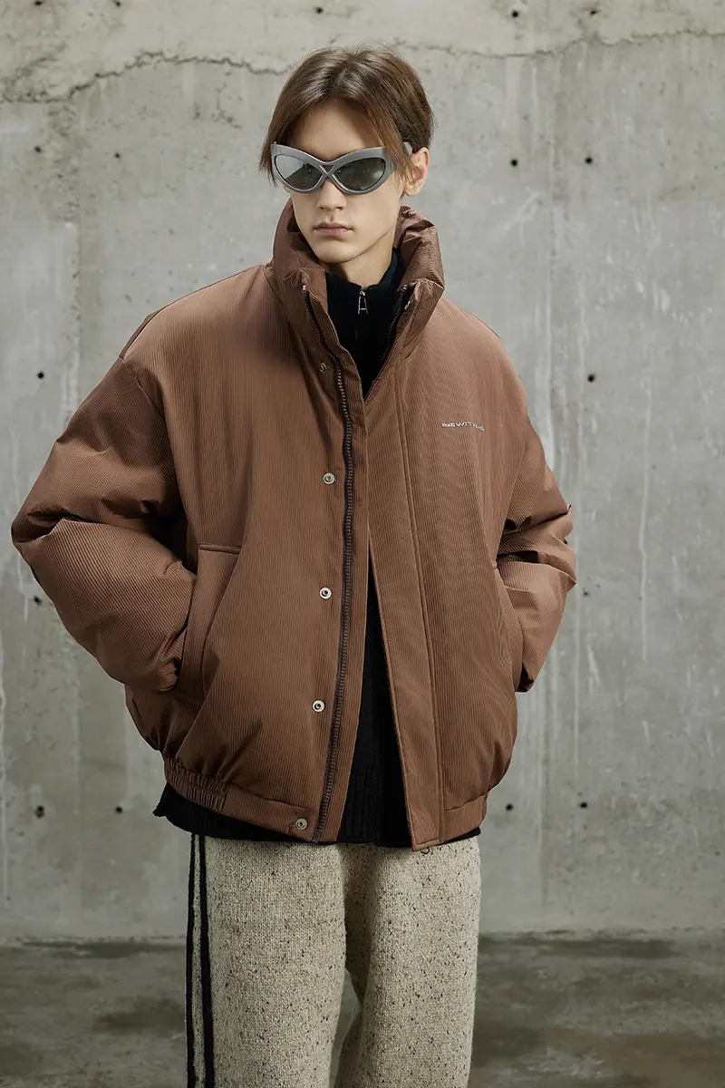 Men's Stand Collar Down Jacket Lifestyle