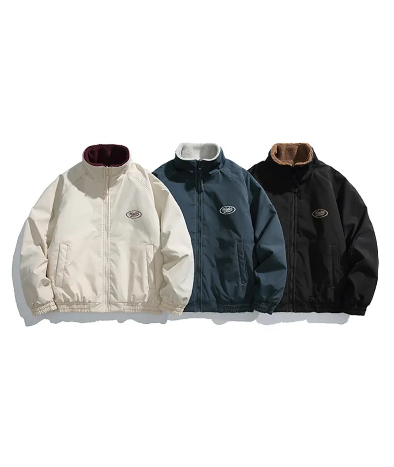 Men's Reversible Jacket Close-up