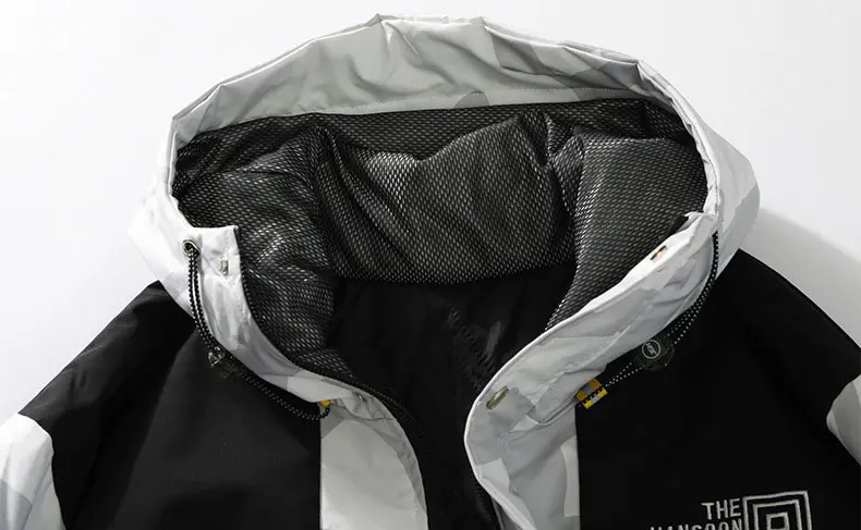 Windproof Cotton Jacket Front View