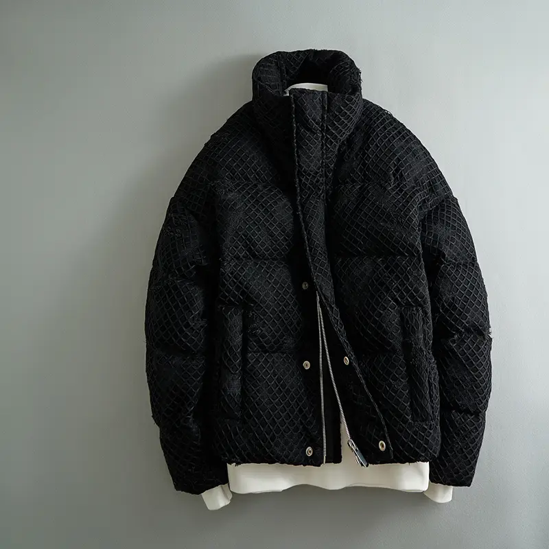China ZD stand collar down puffer jacket mens Factory, Products