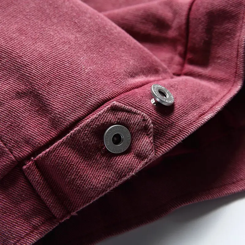 Men's Bomber Jacket Detail 6