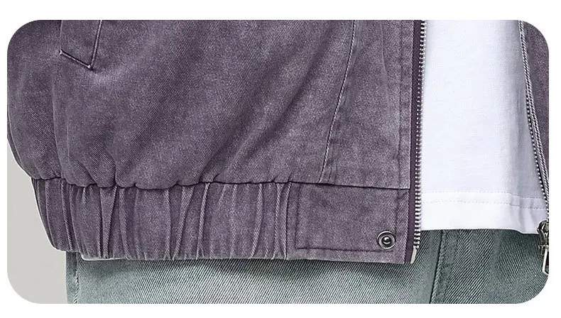 Casual jacket back view