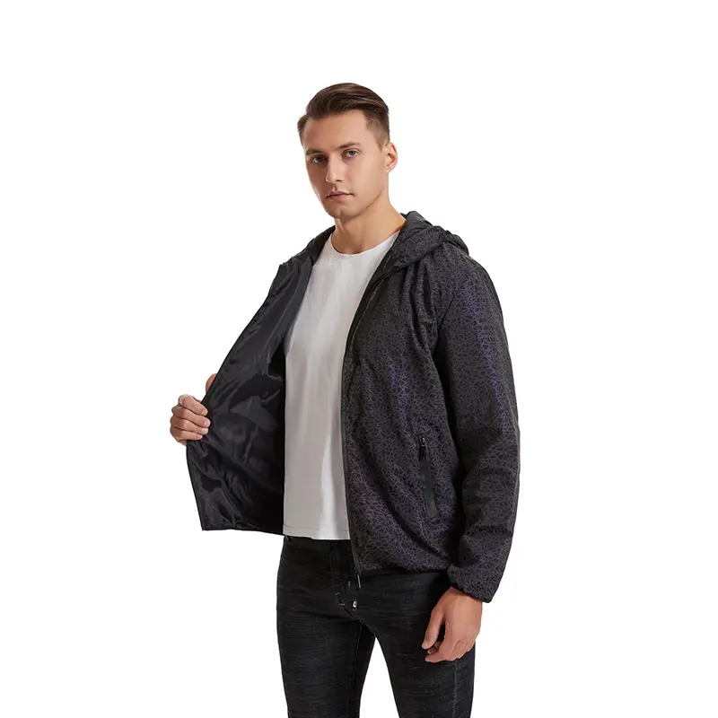Men's Night Vision Bomber Jacket Detail 2