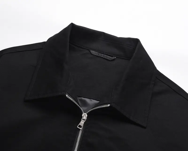 Men's Short Zip Jacket Fabric