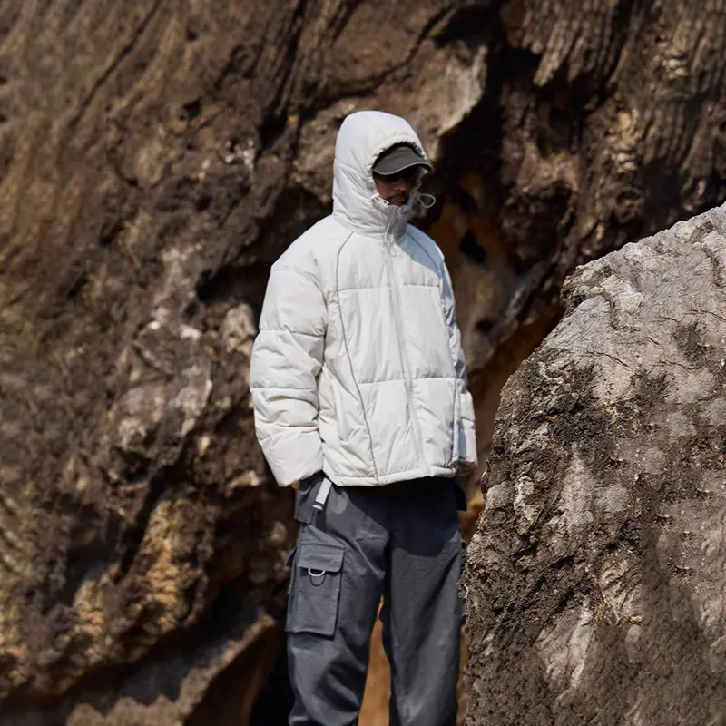 Wholesale ZD 90 white duck down waterproof puffer jacket Supplier, Product