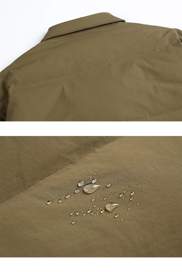 Men's Light Down Jacket Detail